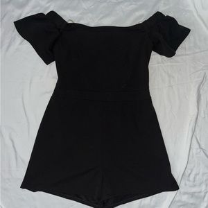Off the Shoulder Romper